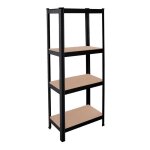 Ociodual tiny etagere metallique noir etagere garage rack rangement pour la maison �tag�re garage meubles ...