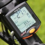 Odomtre informatique numrique sans fil compteur de vitesse de vlo chronomtre thermomtre rtro - ...