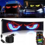 Yeux de diable pour voitureslumineux led programmableavec télécommande panneaux23. 6 inch Yeux de diable pour voitureslumineux led programmableavec télécommande panneaux23. 6 inch