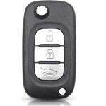 Oggipro coque cl� plip t�l�commande compatible renault clio 3 kangoo master modus twingo