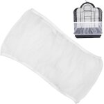 Oiseau � cage en nylon filet de protection pour cage � oiseaux cage oiseaux maille blanc