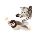 Jouet interactif - oiseau volant - sons ralistes - charge usb - peluche douce