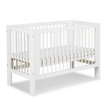 Olivia lit b�b� � barreaux 120x60 blanc sans tiroir