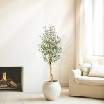 Oliviers artificiels - 150 cm de haut olivier plante faux olivier pour la bureau jardin salon chambre ... Oliviers artificiels - 150 cm de haut olivier plante faux olivier pour la bureau jardin salon chambre ...