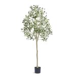 Olivier artificiel - duoku - 15 m - plante pe - arbre raliste en pot - anti - basculement