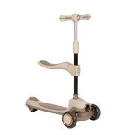 Olmitos trottinette �volutive roller: si�ge pliable et r�glable roues lumineuses guidon ergonomique et ...
