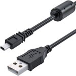 Olympus vr - 320 / vr - 330 / vr - 340 cble usb / chargeur de batterie pour appareil photo numrique ...