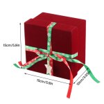 Omabeta bo�te - cadeau du nouvel an red velvet new yes box bo�te de no�l decoration deco table