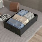 Omabeta bo�te de rangement sous le lit conteneurs de rangement sous le lit avec roulettes organisateur ...