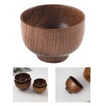 Omabeta bol en bois bol de m�nage en bois de jujube aigre laque ancienne bol de soupe en bois de style ...