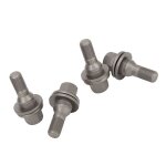 Omabeta boulons de roue de roue hexad�cimaux de 17 mm 4 pcs 17 mm boulons de roue hexad�cimaux 003549817 ...