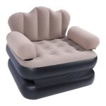 Omabeta canap - lit gonflable canap gonflable lit portable pliable paissis paissis pvc pvc matelas ...