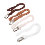 Omabeta chane de sucette attache - ttine tricote pour bb 4 pices clip de sucette portable pour ...