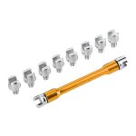 Omabeta cl� � rayons � poign�e cnc cl� � rayons de moto jeu de cl�s cnc 5. 0 � 6. 8 longueur 93mm / 37 ...