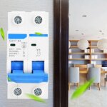 Omabeta disjoncteur 2p dz47?63 2p interrupteur dair de contre fuites disjoncteur miniature 400vac(50a) ...