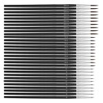 Omabeta ensemble de pinceaux de peinture d�taill�e 30pcs minuscules d�tails loisirs kit 10 pi�ces de ...
