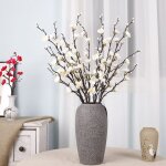 Omabeta fleur darrangement de prunes fausses arrangement de prunes fausses florais de fleur de soie raliste ...