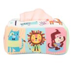 Omabeta jouet bote de mouchoir bb tissu souple modle  haut contraste pour dveloppement sensoriel ...