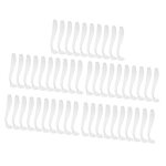Omabeta leurres 50pcs 5 cm lours de p�che en plastique doux t sport peche jaune blanc