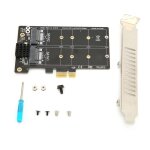 Omabeta m. 2 sata vers pci?e jmb582 carte adaptateur m. 2 sata vers pcie carte � double matrice de disques ...