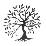 Omabeta mtal dcor de la vie de vie darbre 30 cm arbre de vie art mural en mtal dcoration suspendue ...