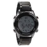Omabeta montre num�rique hommes digital watch multifonctionnel 50m profondeur imperm�able led night leth ...