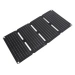 Omabeta panneau solaire pliant usb panneau solaire pliant 80w monocristallin portable 12v 5v frappe rapide ...