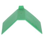 Omabeta perchoir pigeon antid�rapant en plastique vert 10pcs pour repos cadre stable et durable
