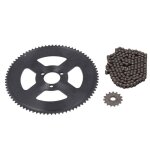 Omabeta pignon de cha�ne de v�lo ensemble de pignon de cha�ne de 25h en acier 10 mm 15t sprocket 29 mm ...