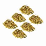 Omabeta pom poms cheerleading pompons de pom - pom girl 6 pi�ces accessoires de sport de danse de f�te ...