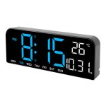 Omabeta réveil numérique corloge dalarme numérique grand affichage led horloge murale avec date de température ... Omabeta réveil numérique corloge dalarme numérique grand affichage led horloge murale avec date de température ...