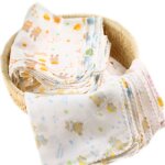 Omabeta serviettes nouveau - nés 8pcs serviettes pour bébés en coton doux en coton à double couche à ... Omabeta serviettes nouveau - nés 8pcs serviettes pour bébés en coton doux en coton à double couche à ...