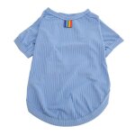 Omabeta t - shirt ray� pour chien en soie de glace respirant et doux pour petits chiens - id�al pour ...