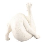 Omabeta statue de chat drle statue de chat rsine drle chat lchage de la figurine butt figurine deco ...