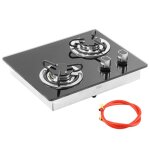 Omabeta table de cuisson � gaz cuisini�re � gaz pour camping - car 2 br�leurs puissance 18 kw panneau ...