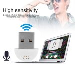 Omabeta usb mini studio speech microphone enregistrement adaptateur de micro audio pour ordinateur pc ...