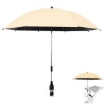 Ombrelle pour poussette universelle parasol poussette universelle anti uv pare soleil bebe avec pince ...