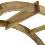 (on sale)arche avec treillis - jardin / balcon - bois de pin vert imprégné 55495 (on sale)arche avec treillis - jardin / balcon - bois de pin vert imprégné 55495