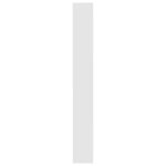 (on sale)meuble haut de salle de bainmeuble wc pour machine  laver blanc 64x24x190 cm 57839