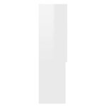 (on sale)meuble haut de salle de bainmeuble wc pour machine  laver blanc brillant 705x255x90 cm 29178 ...