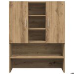 (on sale)meuble haut de salle de bainmeuble wc pour machine  laver chne artisanal 705x255x90 cm 25729 ...