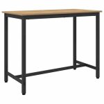 (on sale)table de salle � manger / table de repas - contemporain - ch�ne artisanal 100 x 50 x 765 cm ...