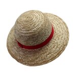 Chapeau - abystyle - luffy - taille enfant - beige et rouge - finitions rsistantes