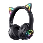 Onikuma - b90 noir - casque gaming bluetooth 5. 0 kawai led rgb Onikuma - b90 noir - casque gaming bluetooth 5. 0 kawai led rgb