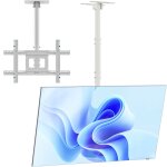 Onkron support plafond tv 32?80 jusqu 68 kg vesa 100x100 - 600x400 bras tv mural & plafond pivotant ...