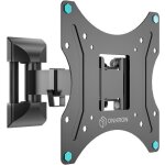 Onkron support tv mural 17?43 bras tv pivotant et inclinable vesa 100x100 - 200x200 jusqu? 35 kg np24 ...