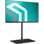 Onkron support tv sur pied pivotant 30?60 pouces jusqu?� 41 kg vesa 100x100?400x400 hauteur r�glable ...