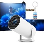 Opqrsta - 4k portable projector video wifi 6 correction t�l�phone / pc / hdmi / usb / ps5 / iphone - ...