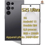 Opqrsta - s25ultra7. 3 pouces double sim 5g smartphone avec stylet intgr - 7800mah8 + 256gb - android ...