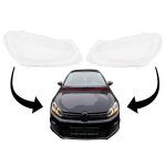 Optiques phares pour vw golf 6 vi mk6 08 - 14 verre transparent Optiques phares pour vw golf 6 vi mk6 08 - 14 verre transparent